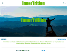 Tablet Screenshot of innertrition.com